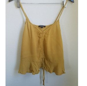 ❤ Skinny strap crop top